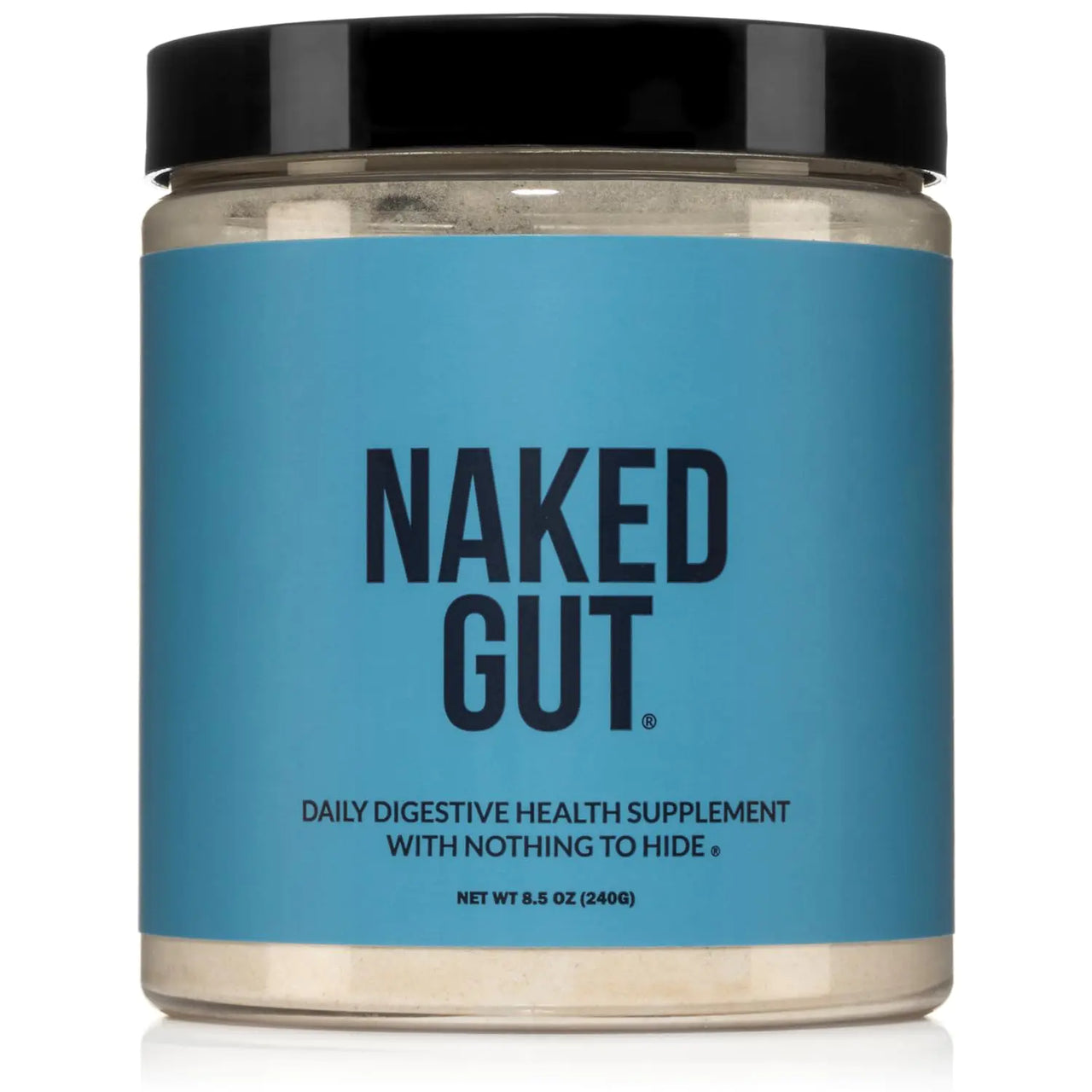Naked Gut - Daily Gut Health Supplement - Natural Gut Health Powder for Gut Cleanse Digestive Support GMO-Free Soy-Free Gluten-Free Vegan and Hypoallergenic 40 Servings