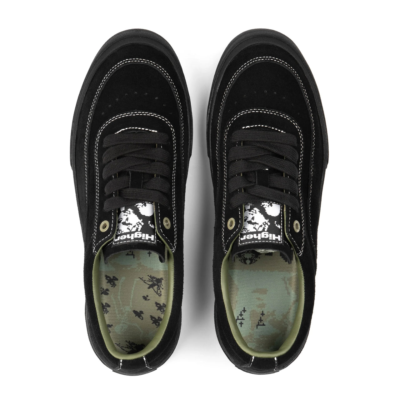 HIGHER HIGHER CRYPT SUEDE BLACK