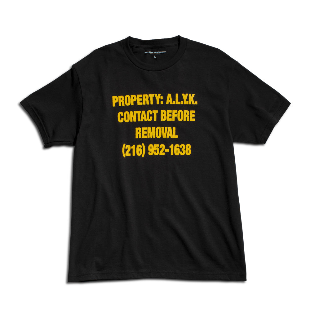 ALYK - Removal Short Sleeve T-Shirt - Black