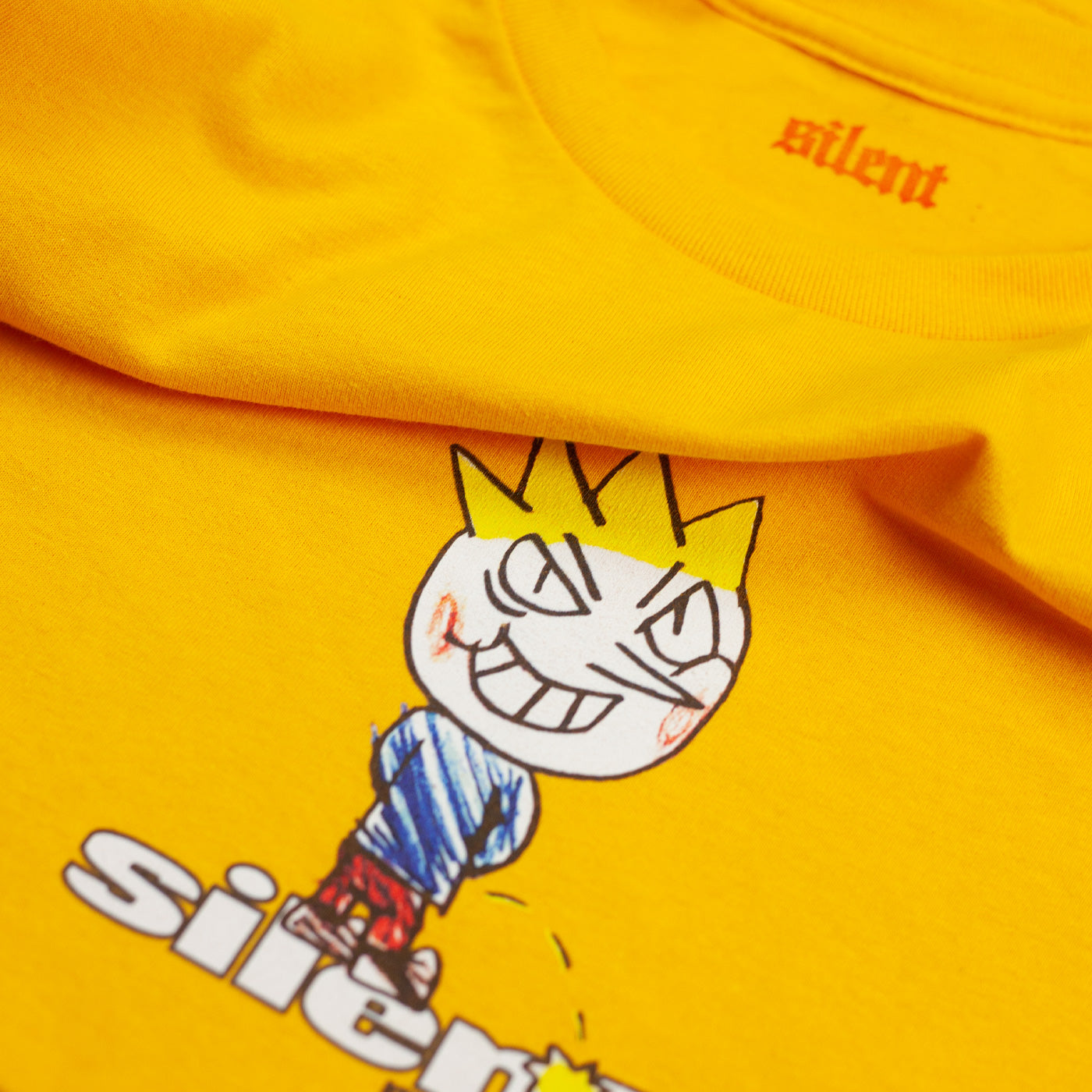 Silent "Pisser" Tee Gold