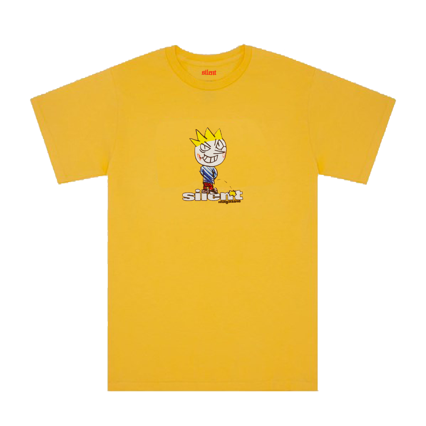 Silent "Pisser" Tee Gold