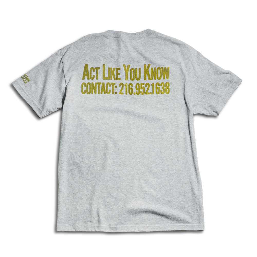 ALYK - Title Case Short Sleeve T-Shirt - Heather