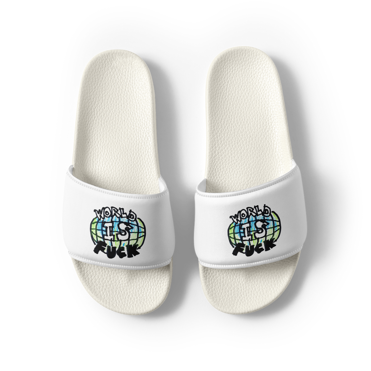 World Is Fuck Men’s Sliders