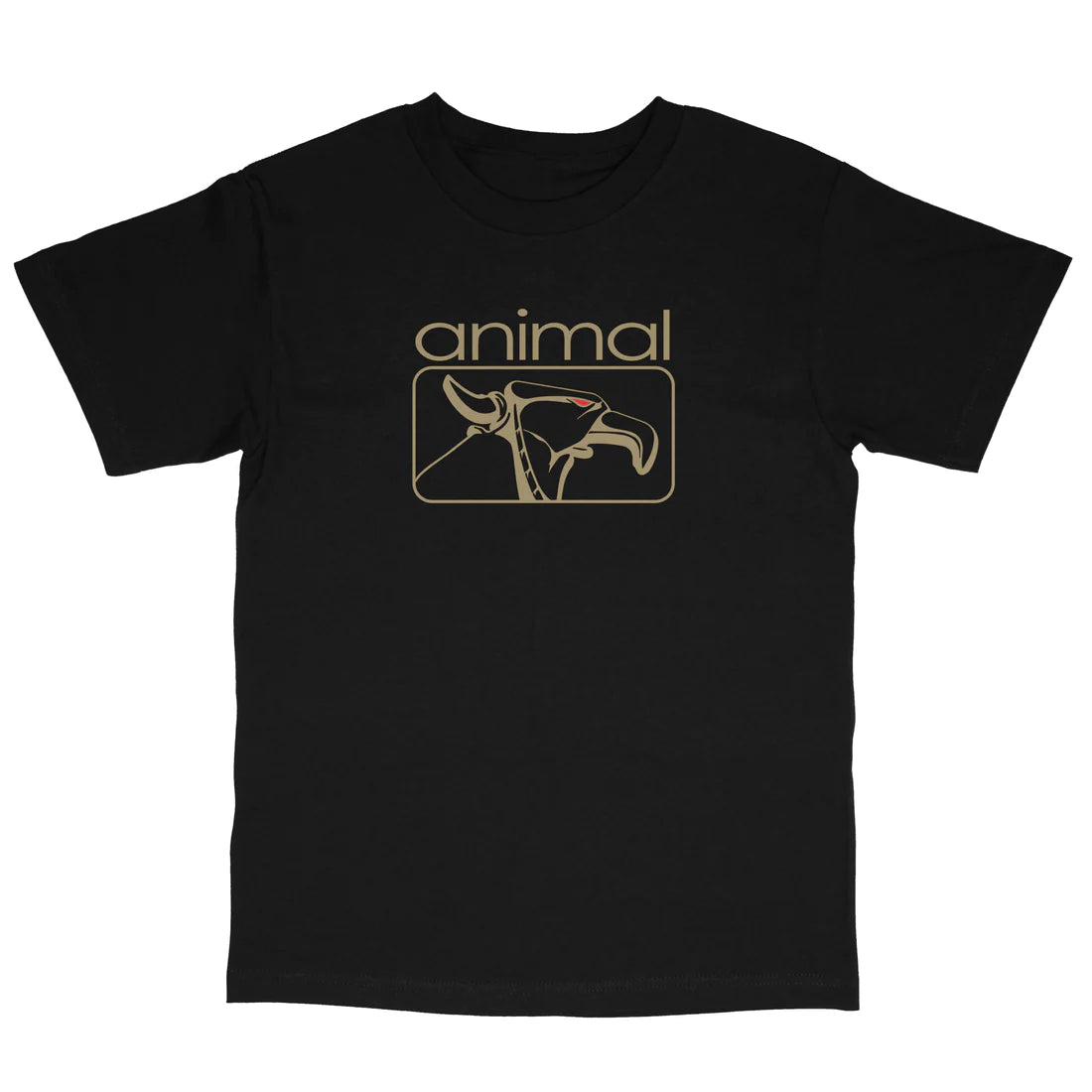 Animal 2K T-Shirt Black/Gold