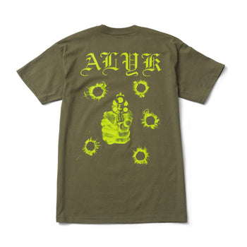 ALYK - BODY COUNT - SHORT SLEEVE T-SHIRT ARMY GREEN