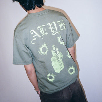 ALYK - BODY COUNT - SHORT SLEEVE T-SHIRT ARMY GREEN