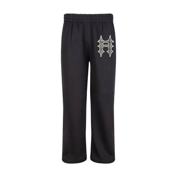 Arch Appliqué Joggers Black