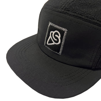 Arch Fleece 5-Panel Black