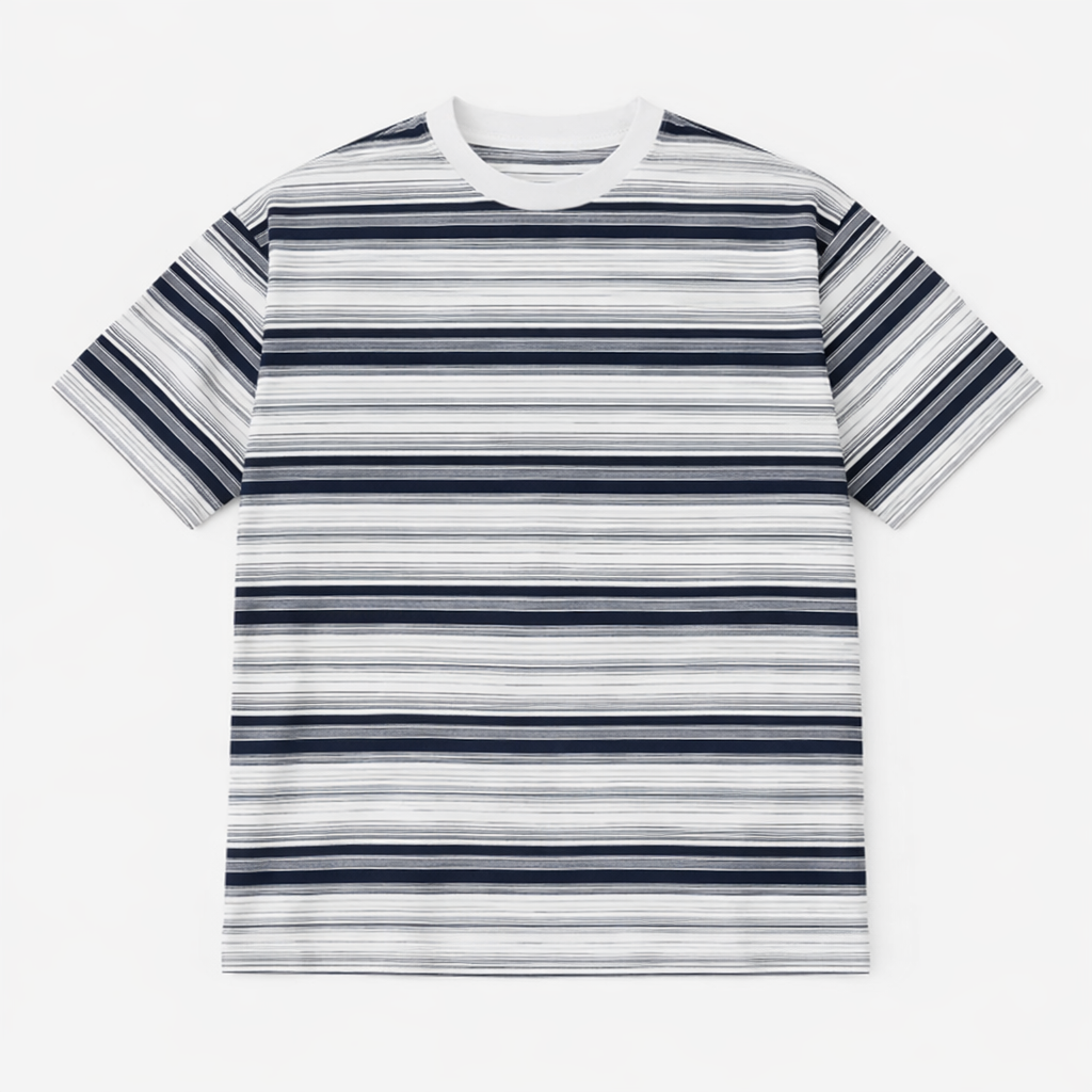 Silent STE RIPE Striped T-Shirt