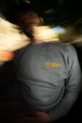 Backcheck Embroidered Sweater