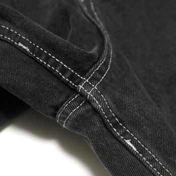 Heavies 03 Jeans - Washed Black/Contrast Stitching