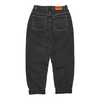 Heavies 03 Jeans - Washed Black/Contrast Stitching