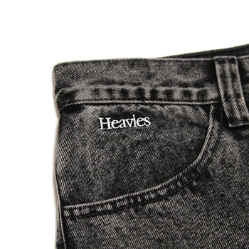 Heavies BERN Double Knee Jeans Washed Black