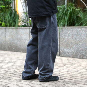 Heavies Washed Black/Contrast Stitching