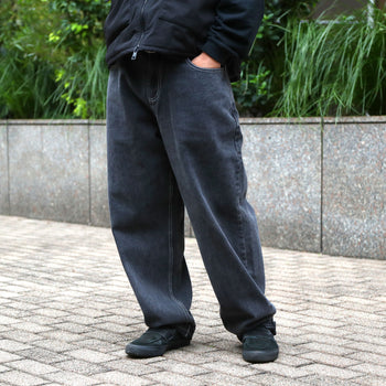 Heavies Washed Black/Contrast Stitching