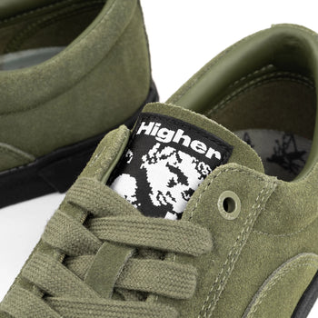 HIGHER HIGHER CRYPT SUEDE OLIVE Olive / EU40-US7-UK6