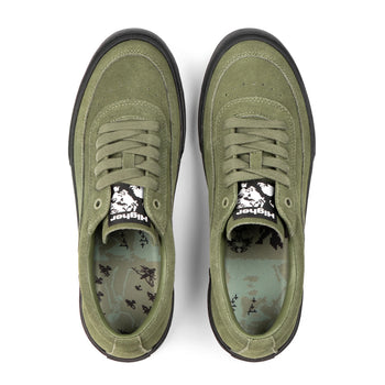 HIGHER HIGHER CRYPT SUEDE OLIVE Olive / EU40-US7-UK6