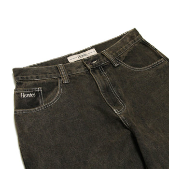 Heavies Washed Brown Jeans
