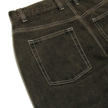 Heavies Washed Brown Jeans