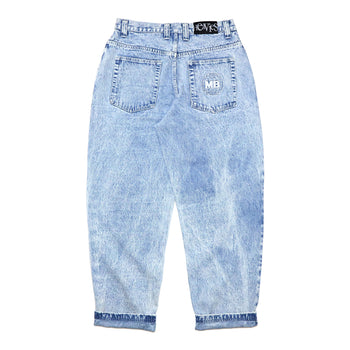 Heavies x Moto-Bunka Chemical Light Wash Jeans