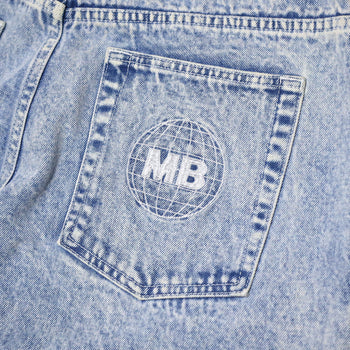 Heavies x Moto-Bunka Chemical Light Wash Jeans