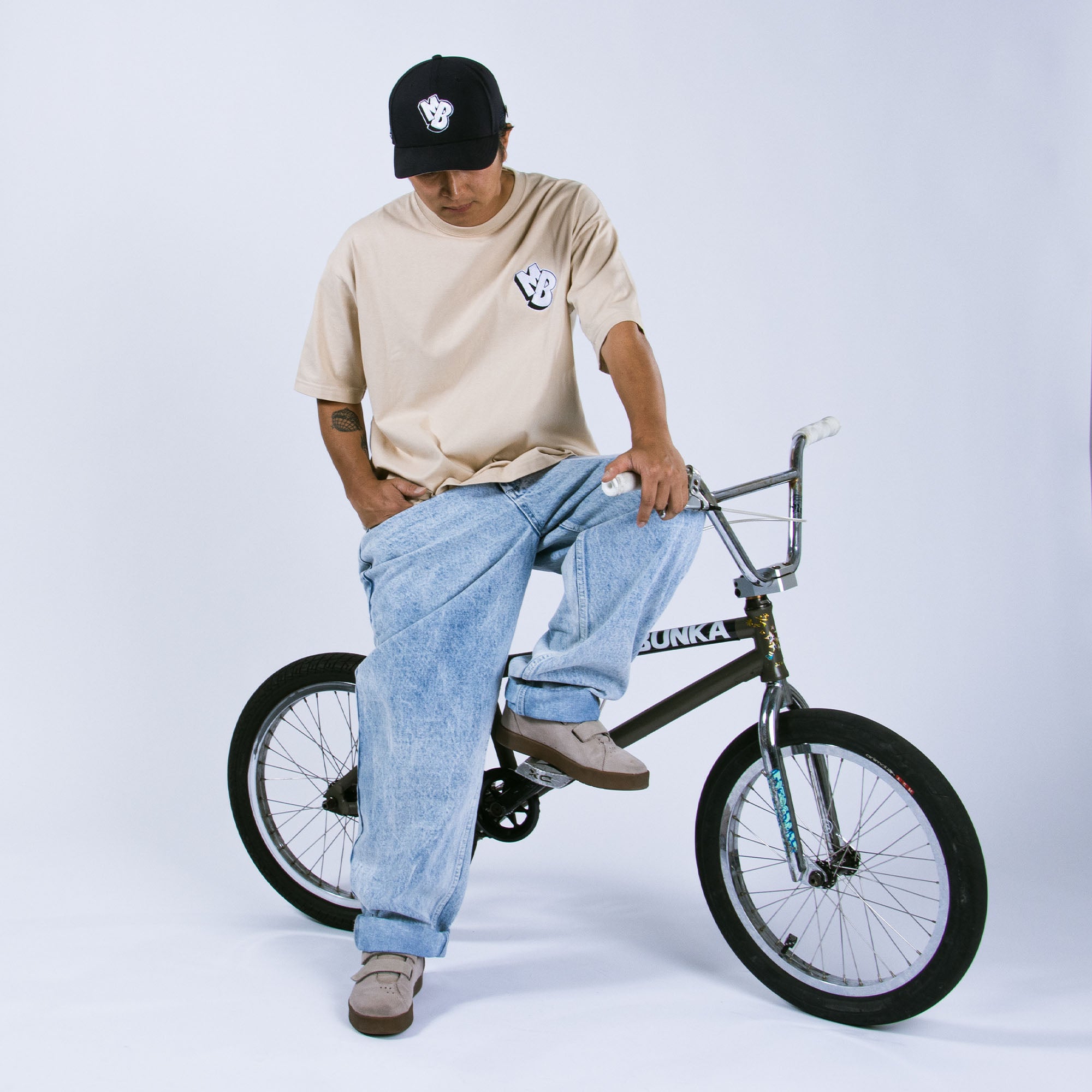 BMX ワイドデニム　MOTO-BUNKA X HEAVIES - Jeans MOTO-BUNKA X HEAVIES - Collaboration Jeans/Deep Blue – RODI