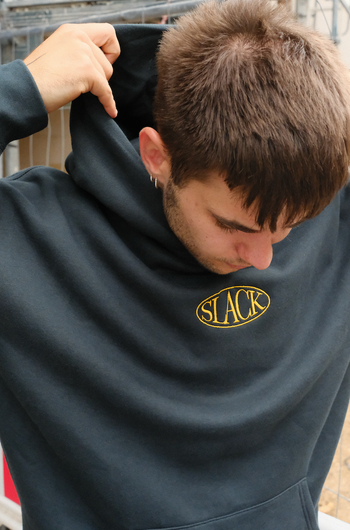 Slack 93 Unisex Oversized Hoodie (Embroidered)