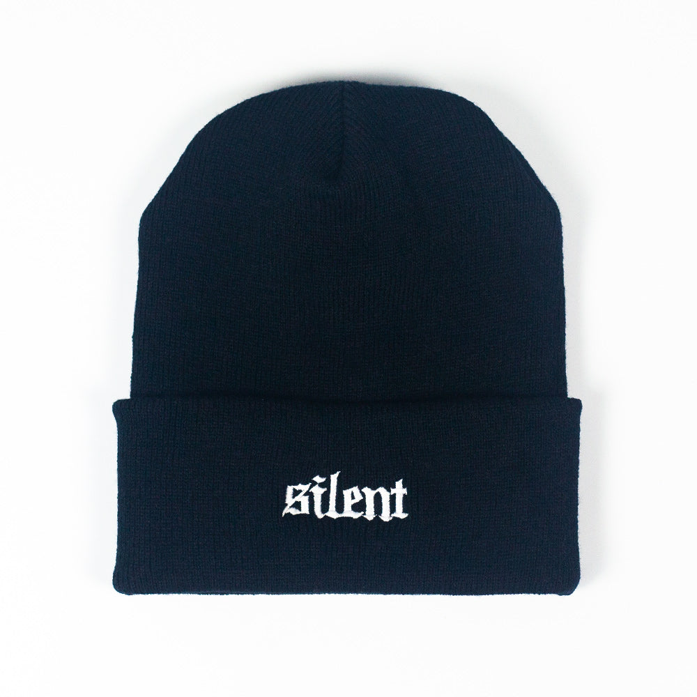 Silent LOGO Cuffed Beanie