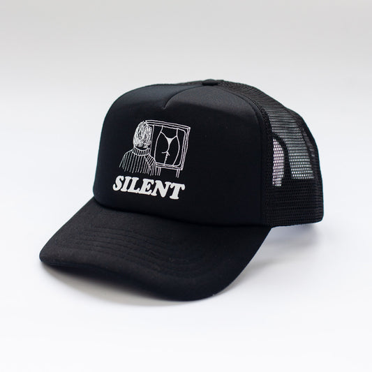 Silent Stare Trucker Cap - Doomed Store