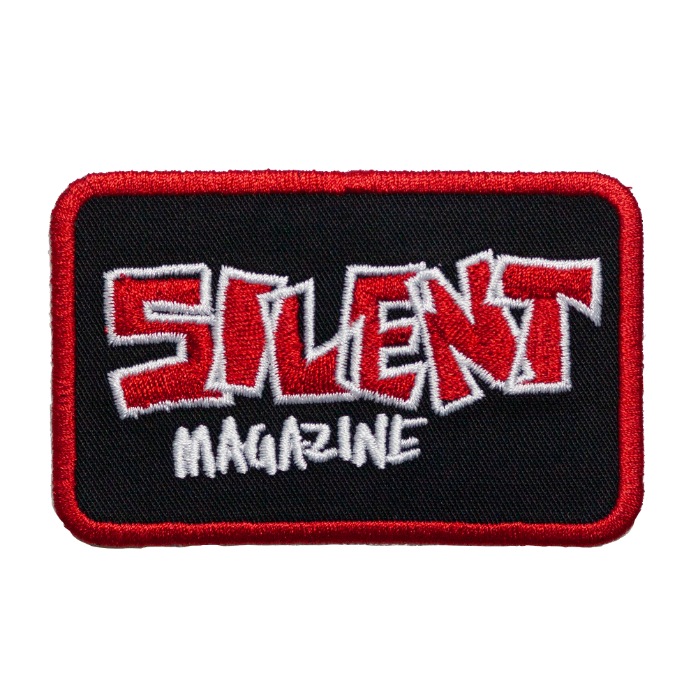 Iron On - Silent Embroidered Patch