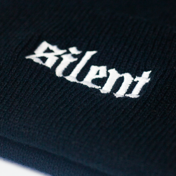 Silent LOGO Cuffed Beanie