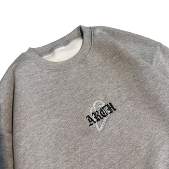 Arch Old English Sweatshirt Heather Grey