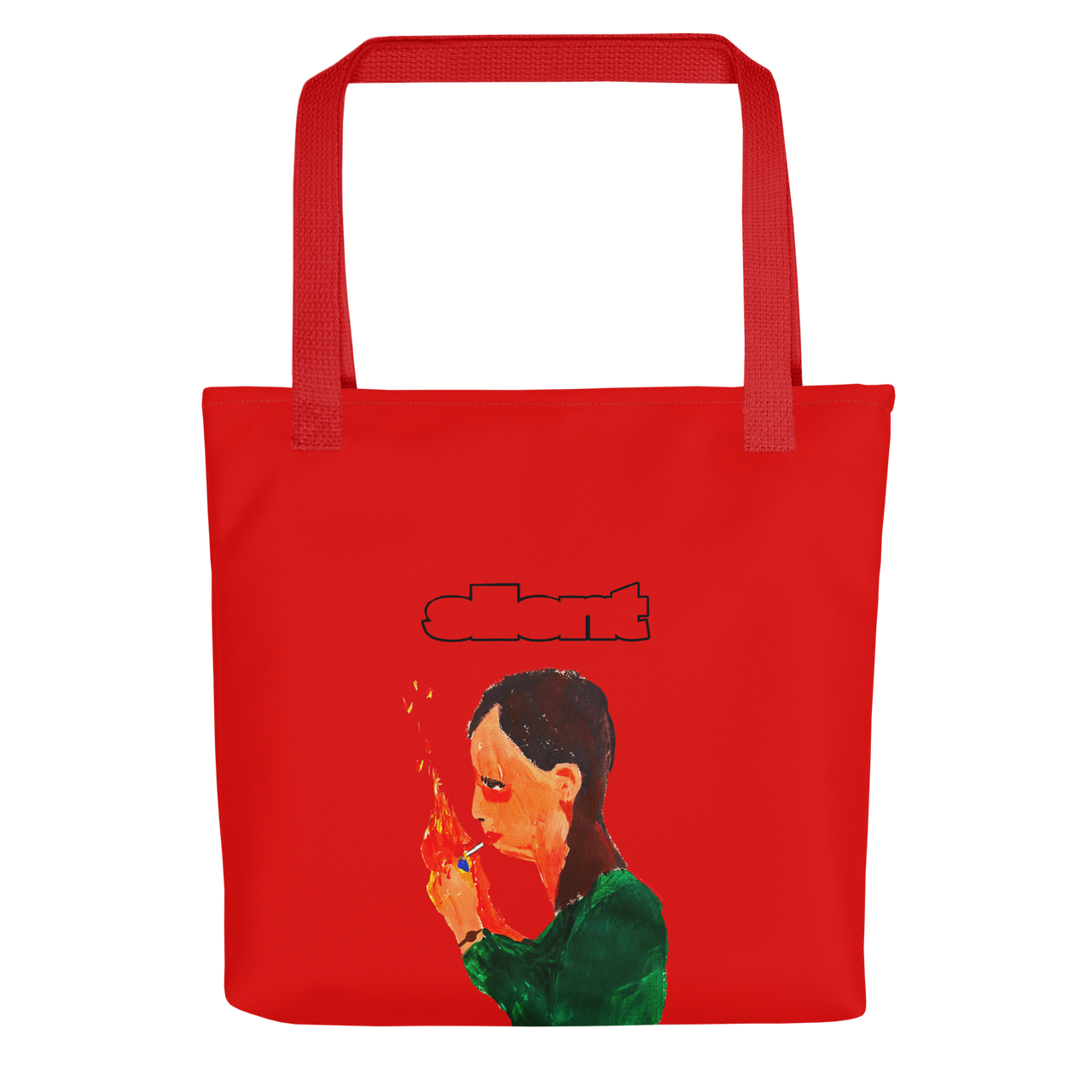 Silent FEUER Tote Bag Red