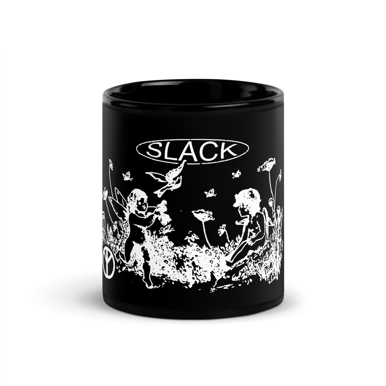 Black Glossy Mug