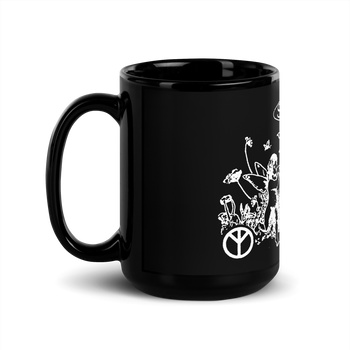 Slack Black Glossy Mug