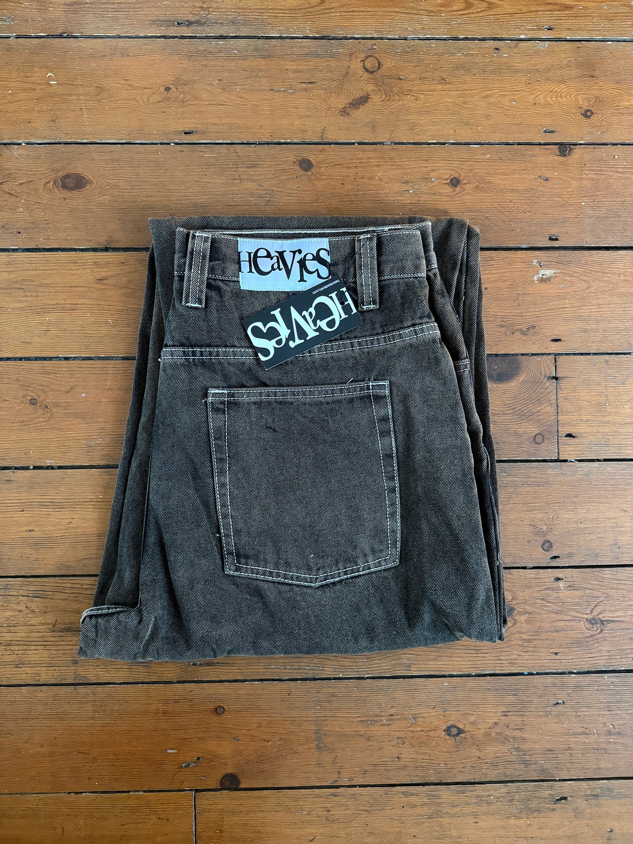 SAMPLE #11 - Heavies Brown Washed XL