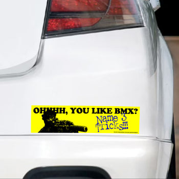 BMX Car Bumper Sticker