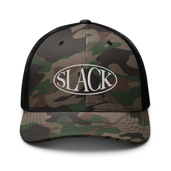 Slack Camo Trucker Cap