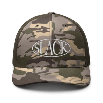 Slack Camo Trucker Cap