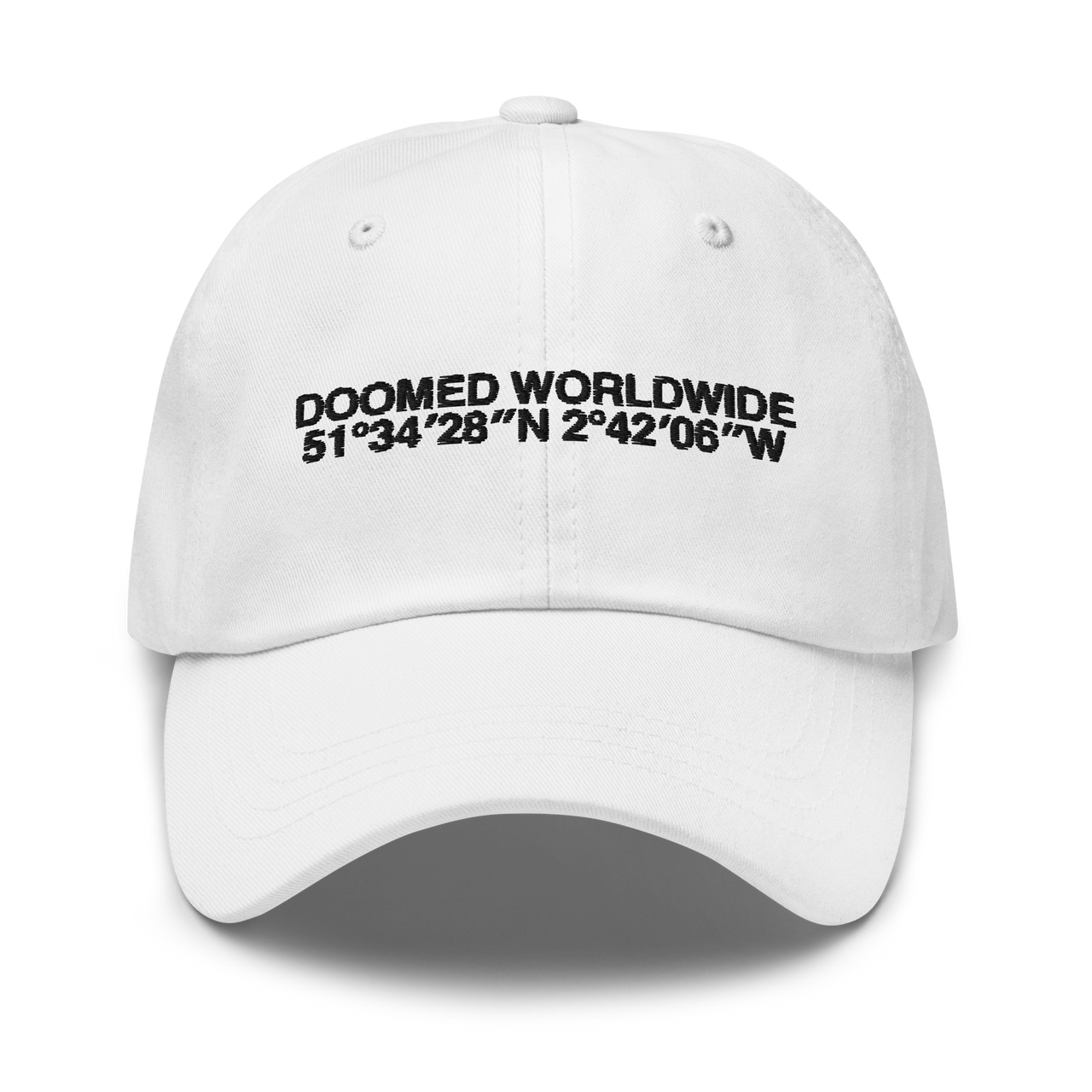 Doomed GOH Dad Cap BLK Embroidery