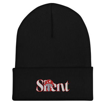 Silent MUSHROOM Cuffed Beanie