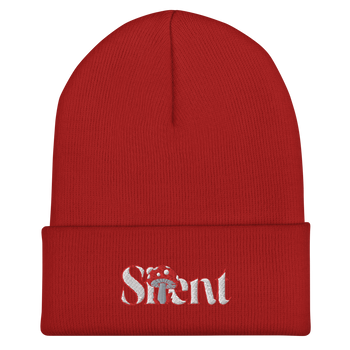 Silent MUSHROOM Cuffed Beanie