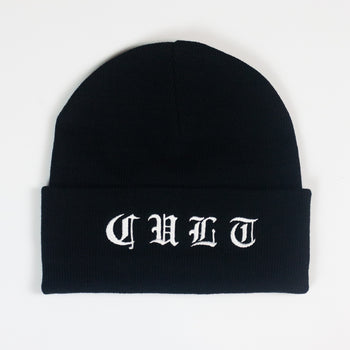 Cult x Silent "Posted" Black Beanie