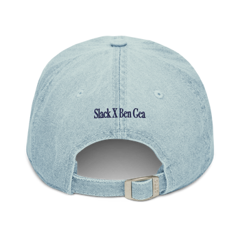 Slack X Ben Gea Denim Cap