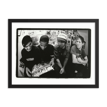 ERA SCANS Vic, Edwin, Vinnie & Bob Framed poster