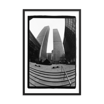 Twin Towers Jeff Zielinski Print Framed Poster