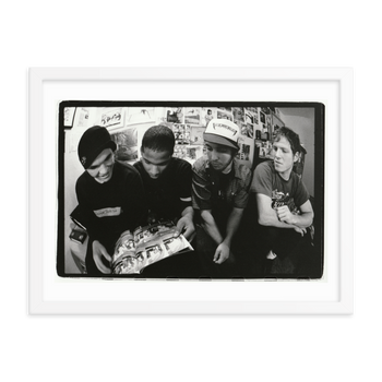 ERA SCANS Vic, Edwin, Vinnie & Bob Framed poster