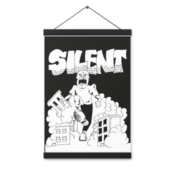 Issue 3 Art Silent Poster with Hangers