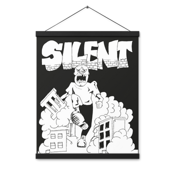 Issue 3 Art Silent Poster with Hangers