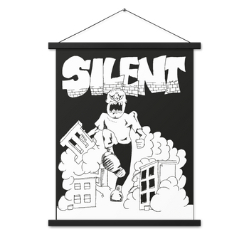 Issue 3 Art Silent Poster with Hangers